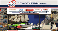 Desktop Screenshot of eol-model.fr