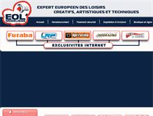 Tablet Screenshot of eol-model.fr